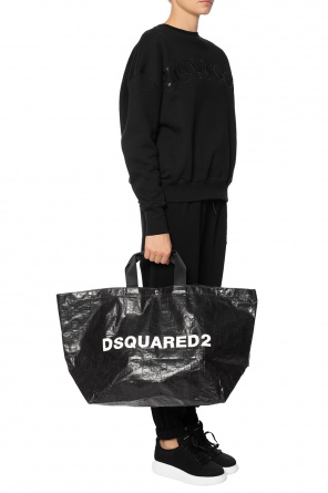 'shopper' bag with a print, zdjęcie 2 'shopper' bag with a print od Dsquared2